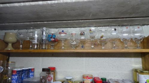 set van 16 speciale bierglazen, Verzamelen, Biermerken, Nieuw, Duvel, Ophalen of Verzenden