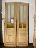 Prachtige Antieke hoge ensuite deuren. (2-luiken, 3-luiken,, Glas, Gebruikt, Ophalen of Verzenden