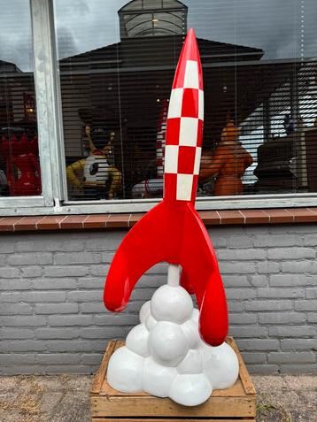 Kuifje Raket op de Maan beeld XL beschikbaar voor biedingen