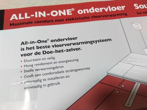 Set de chauffage au sol -15m2 -Système Click and Plug, Bricolage & Construction, Chauffage & Radiateurs, Neuf, Autres types, Enlèvement ou Envoi