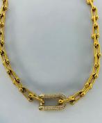 Collier moderne couleur or, Bijoux, Sacs & Beauté, Colliers, Enlèvement ou Envoi, Or, Or