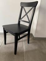 Ikea stoelen Danderyd/Ingolf. 6 stuks. Zwart/bruinzwart., Ophalen, Gebruikt, Zwart, Vijf, Zes of meer stoelen