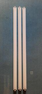 3 Armaturen met lampen Wit, Electronic 36 wat 120cm , 20€, Ophalen, Nieuw