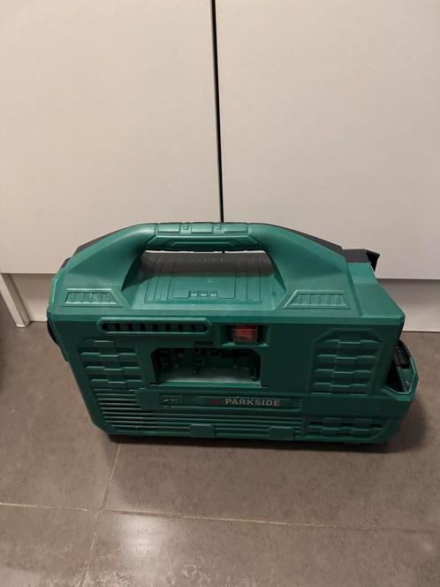 Compressor Parkside 8 bar 1,1kw 180l/min, Doe-het-zelf en Bouw, Compressors, Gebruikt, 6 tot 10 bar, Minder dan 25 liter, Minder dan 200 liter/min