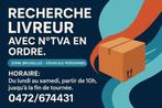 Livreur avec véhicule personnel, Vacatures, Vacatures | Logistiek, Inkoop en Transport