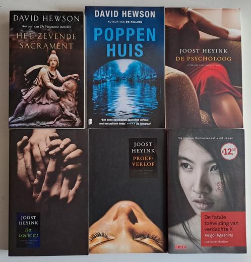 Thrillers & Detective & Oorlog (9), Boeken, Thrillers, Gelezen, Ophalen of Verzenden