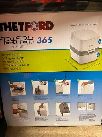 Porta potti 365 beschikbaar voor biedingen