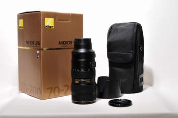 Nikon AF-S 70-200mm F/2.8G ED VR II met nieuwe motor  beschikbaar voor biedingen
