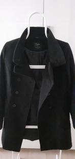 Zara zwarte herfst/ winterjas MT M, Kleding | Dames, Jassen | Winter, Ophalen of Verzenden, Zo goed als nieuw, Maat 38/40 (M)