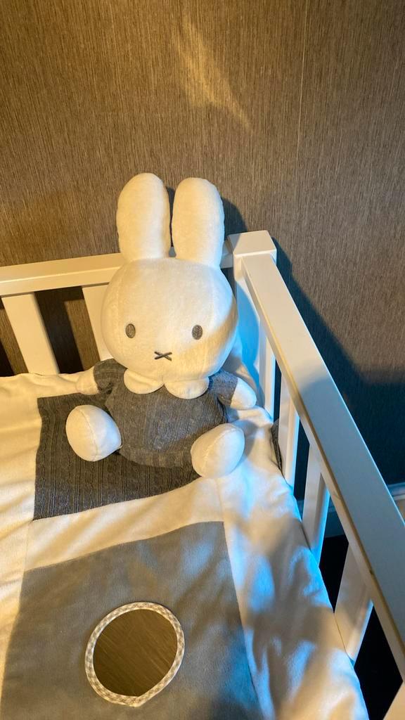 3 -delig Nijntje park setje(zonder box), Kinderen en Baby's, Babyparken, Zo goed als nieuw, Rechthoekig, Boxkleed, Ophalen