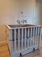 Babypark + matras + parkomranding + muziekmobiel, Kinderen en Baby's, Ophalen, In hoogte verstelbaar