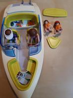 playmobil speedboot met familie, Complete set, Zo goed als nieuw, Ophalen