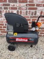 Luchtcompressor 8 bar/2pk/24 liter mobiel/olie, Ophalen, Gebruikt, 6 tot 10 bar, Minder dan 200 liter/min