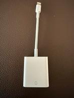 iPhone Adapter met SD-Kaartlezer Laptop Tablet of Smartphone, Ophalen of Verzenden, Zo goed als nieuw