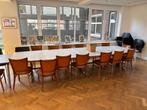 Grote dubbele tafel (breed) (18-20 personen), Ophalen, Gebruikt, 75 cm of meer, 200 cm of meer