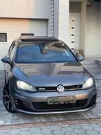 Volkswagen Golf VII 2.0 TDI DSG GTD Panorama Full Option, Auto's, Automaat, Leder, Bruin, Zilver of Grijs