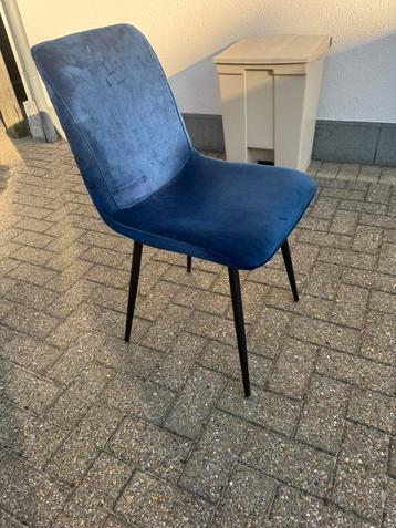 Stoel blauw 6 stuks beschikbaar beschikbaar voor biedingen