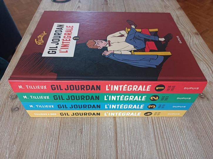 Gil Jourdan – série complète des 4 intégrales, Boeken, Stripverhalen, Gelezen, Complete serie of reeks, Ophalen of Verzenden