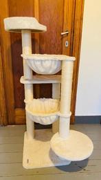 beige kattenboom, Ophalen, Zo goed als nieuw, Krabmeubel-onderdelen