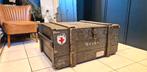 Authentieke militaire kist, Ophalen, Gebruikt