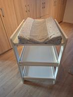 Verzorgingstafel met wieltjes en legplanken, Kinderen en Baby's, Ophalen, Gebruikt, Aankleedkussen, Overige merken