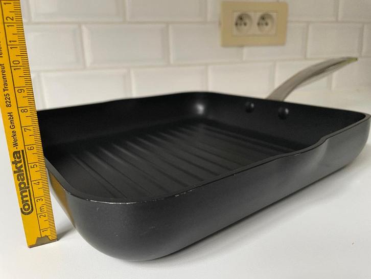 Kitchen Aid - poêle à griller 26 cm, Maison & Meubles, Cuisine | Ustensiles de cuisine, Neuf, Enlèvement