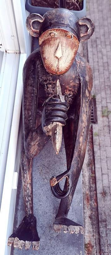Statue singe en tole de qualité à saisir ️️️️️️️️️️️️️️️️️↙️ beschikbaar voor biedingen