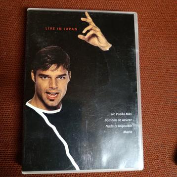 Dvd Ricky Martin Live in Japan  disponible aux enchères