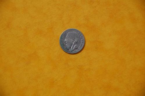 Leopold II 50 centiem 1886 VL, Postzegels en Munten, Munten | België, Losse munt, Zilver, Zilver, Verzenden