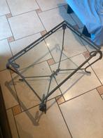Table basse en verre et fer forgé, Ophalen