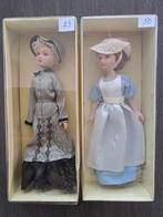 2 porselein poppen Nieuw, Verzamelen, Poppen, Ophalen of Verzenden, Nieuw, Pop