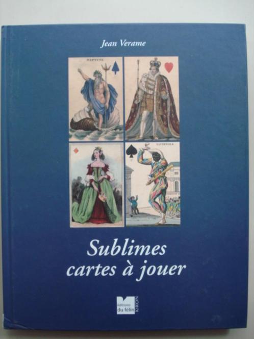 Jean Verame Sublimes cartes à jouer, Collections, Cartes à jouer, Jokers & Jeux des sept familles, Utilisé, Carte(s) à jouer, Envoi