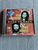 Back to Back - The Best Of Vicky Leandros & Demis Roussos., CD & DVD, CD | Chansons populaires, Enlèvement ou Envoi, Comme neuf
