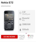 Nokia E72 Black, Télécoms, Téléphonie mobile | Blackberry, Comme neuf, Enlèvement ou Envoi