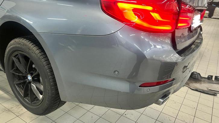 BMW 5-serie G30 achterbumpers — 2016 tot 2018, Auto-onderdelen, Carrosserie, Bumper, BMW, Achter, Gebruikt, Ophalen