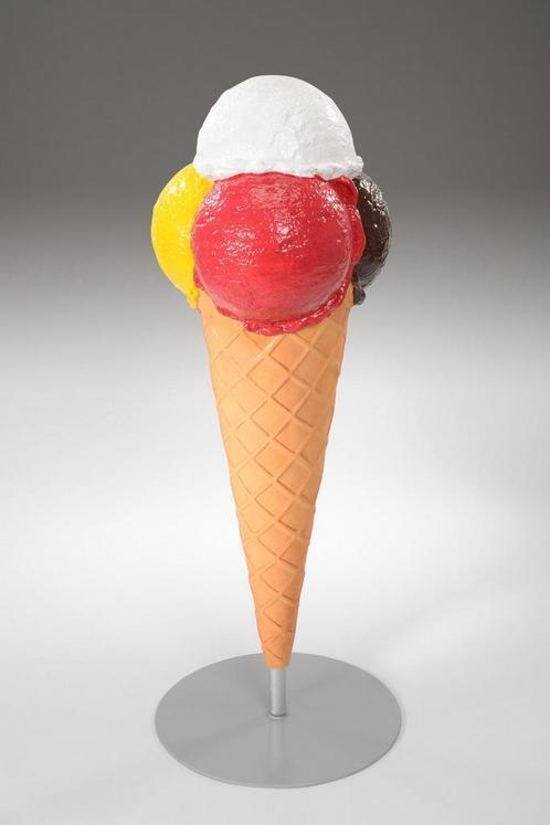 Crème glacée décorative debout sur corne 1 m - crème glacée, Collections, Marques & Objets publicitaires, Neuf, Enlèvement ou Envoi