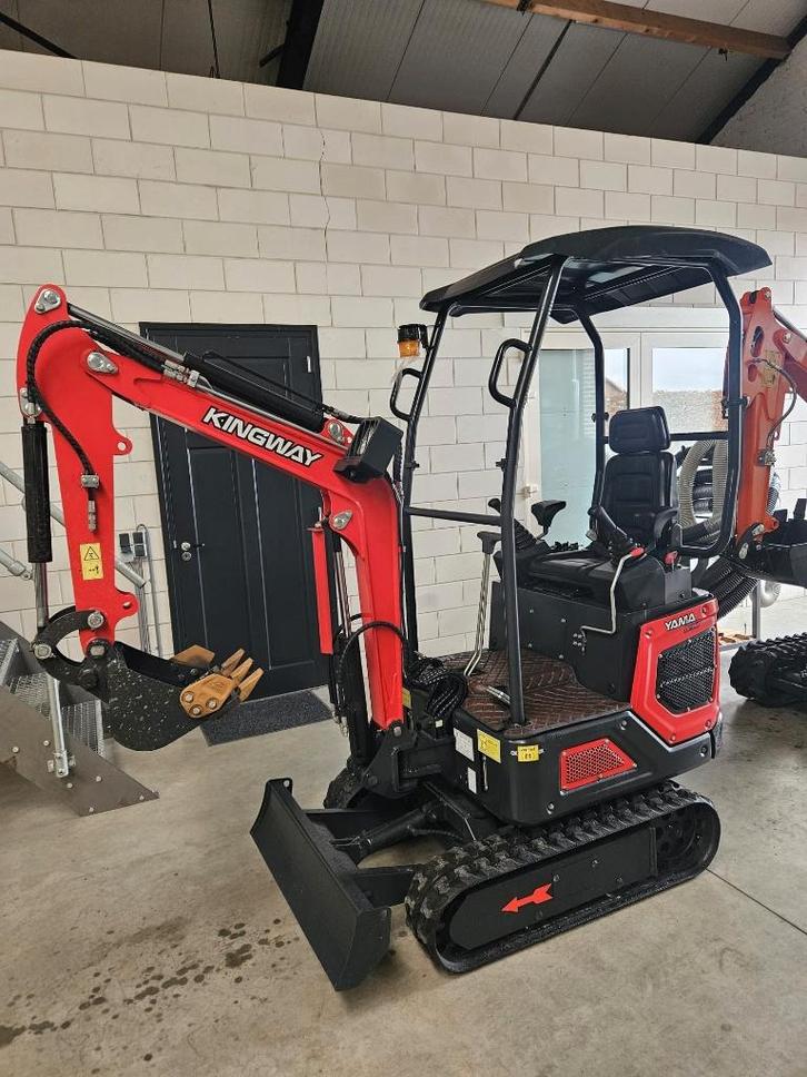 LIVRAISON GRATUITE Mini-pelle Yama R10 KINGWAY, Articles professionnels, Machines & Construction | Grues & Excavatrices, Excavatrice