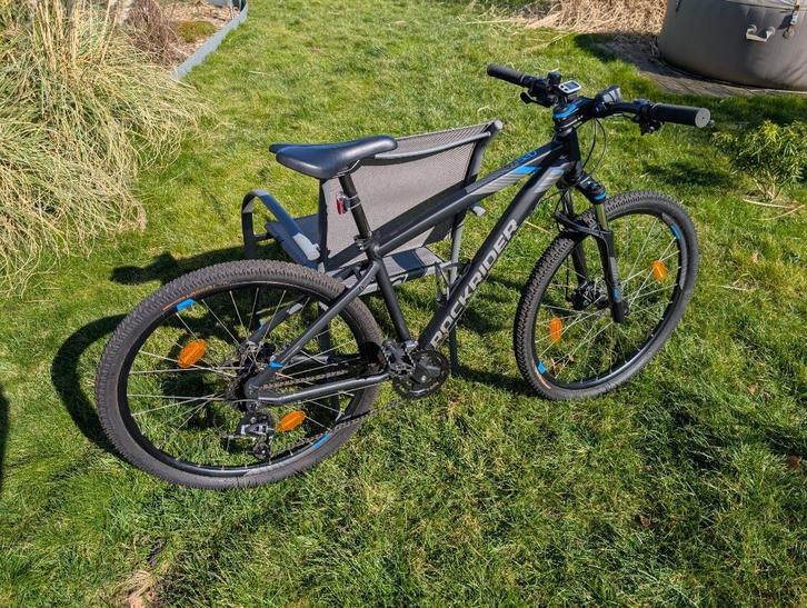ROCKRIDER ST 520 MOUNTAINBIKE, Fietsen en Brommers, Fietsen | Mountainbikes en ATB, Zo goed als nieuw, Heren, Overige merken, Minder dan 45 cm
