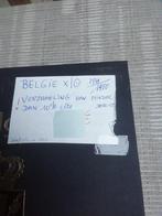 BELGIQUE X-STAMPED 1849/1980 DAVO STANDARD album, Envoi
