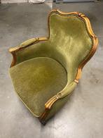 GRATIS zeteltje, Huis en Inrichting, Fauteuils, Ophalen, Gebruikt, Hout, Antiek
