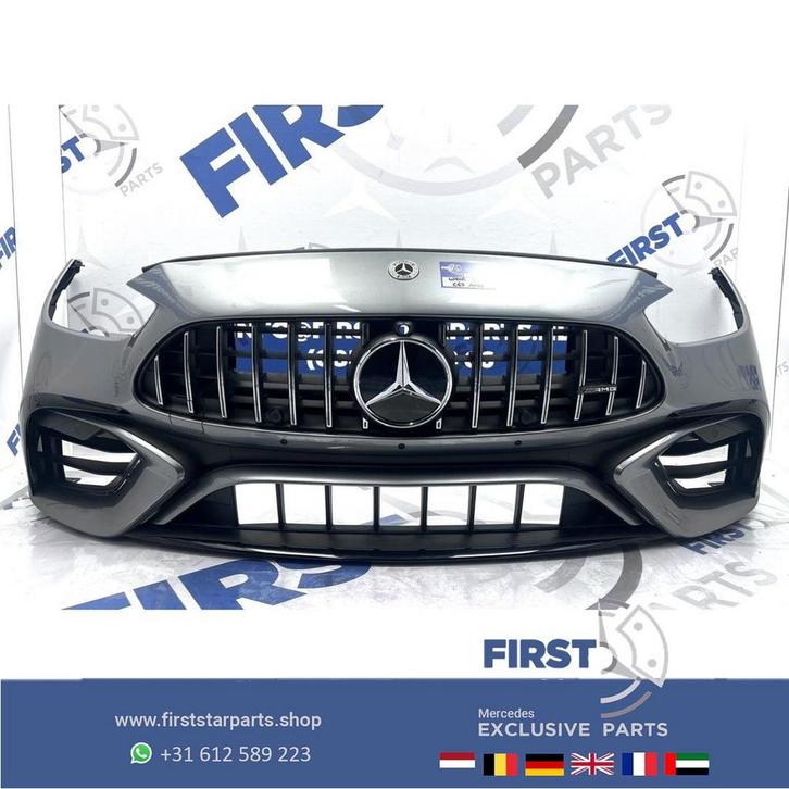 W206 C63 AMG VOORBUMPER C KLASSE ORIGINEEL A2068859401 C63s, Auto-onderdelen, Carrosserie, Bumper, Mercedes-Benz, Voor, Gebruikt