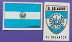 Panini drapeau/badge, COUPE MONDE, MEXIQUE 70 EL SALVADOR, Envoi