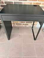 Bureau Ikea noir à donner, Maison & Meubles, Enlèvement, Utilisé, Bureau