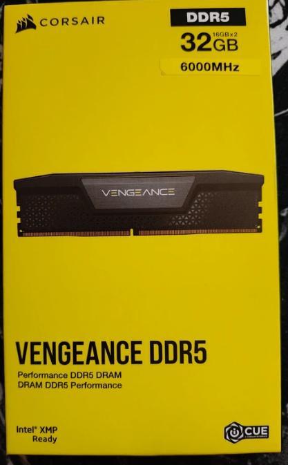 RAM corsair Vengeance 32GB DDR5 DIMM 6000MT/s CL38 XMP, Computers en Software, RAM geheugen, Nieuw, Desktop, 32 GB, DDR5, Ophalen of Verzenden