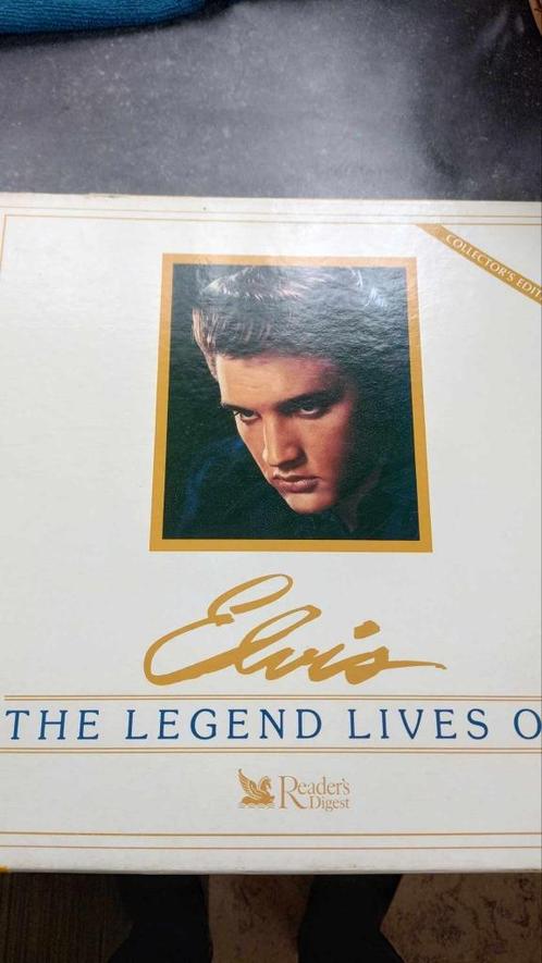 Elvis the legend lives on, 8 lp box van Reader's digest, Cd's en Dvd's, Vinyl | Rock, Gebruikt, Rock-'n-Roll, 12 inch, Ophalen of Verzenden
