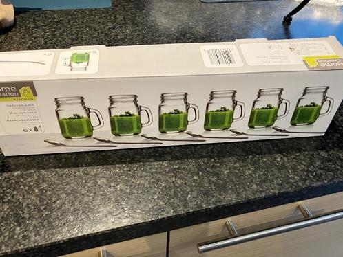 Hapjesglazen (12 stuks) nieuw, Huis en Inrichting, Keuken | Servies, Nieuw, Overige typen, Overige stijlen, Glas, Ophalen