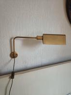 Vintage messing bibliotheek lamp, Antiek en Kunst, Ophalen of Verzenden