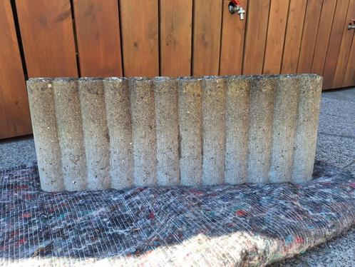 Boordsteen beton, Tuin en Terras, Bielzen en Borduren, Gebruikt, Border, Beton, Minder dan 25 cm, Minder dan 100 cm, Minder dan 25 cm