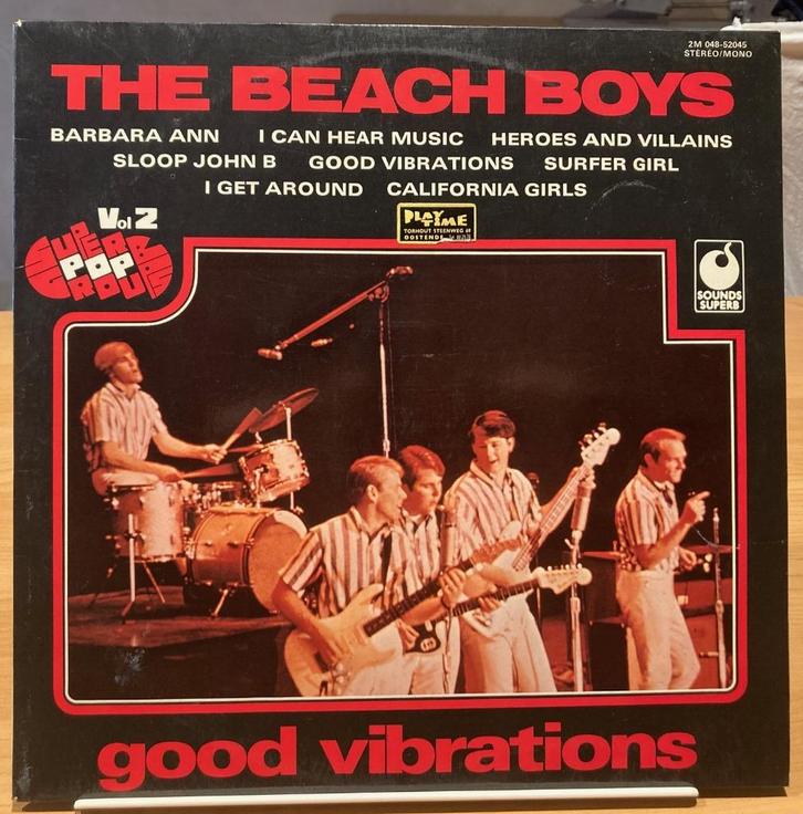 33T: The Beach Boys - Good Vibrations, Cd's en Dvd's, Vinyl | Rock, Gebruikt, Ophalen of Verzenden