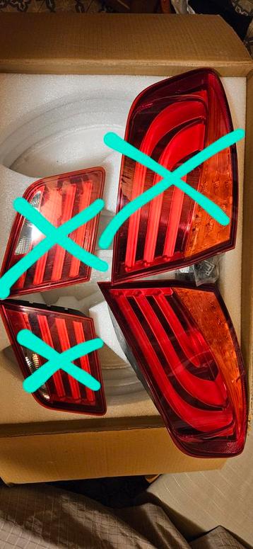 Phare arrière droit F10 BMW Serie 5 très bon état  beschikbaar voor biedingen